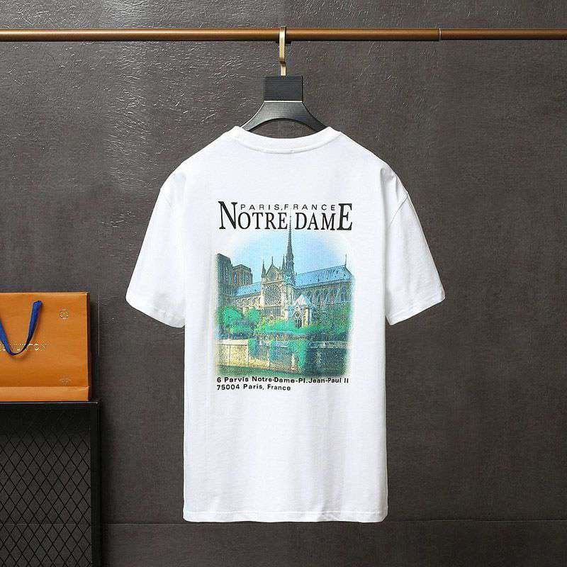 一目惚れ♪バレンシアガ クルーネック Tシャツ 偽物 SACRE COEUR ホワイト baz66910